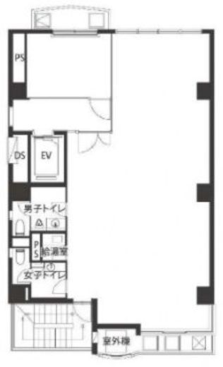 THE FORME GINZA 8階 間取り図