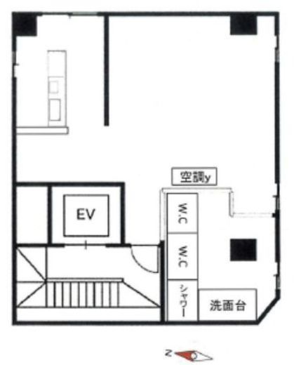 第2福富ビル(オレンジビル) 5階 間取り図