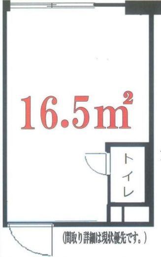 細川ビル 806 間取り図