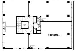 八重洲五の五ビル 3階B 間取り図