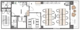 WORK BASE Nihombashi 7階 間取り図
