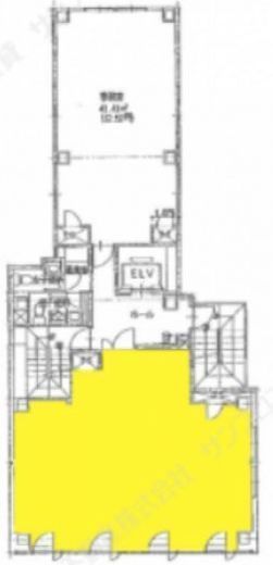 NCC人形町ビル 3階A 間取り図