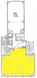 NCC人形町ビル 3階A 間取り図
