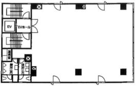 ARC CUBE日本橋本町（旧：日本橋富久第二ビル） 5階 間取り図