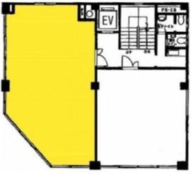 元赤坂テラサワビル 201 間取り図