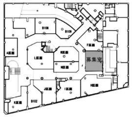 青山オーバルビル B1階G 間取り図