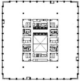品川シーズンテラス 7階 間取り図