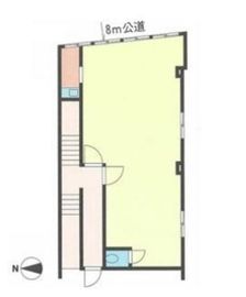 明松ビル 2階 間取り図