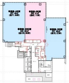 プライムテラス神谷町 3階B 間取り図