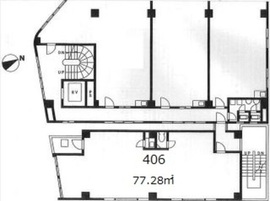 伊藤ビル B1階 間取り図