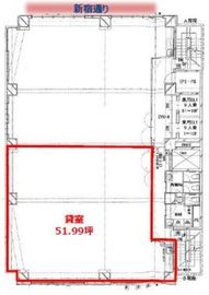 麹町プレイス 5階B 間取り図