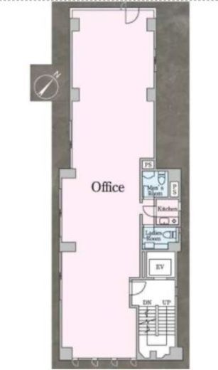 岩藤ビル 6階 間取り図
