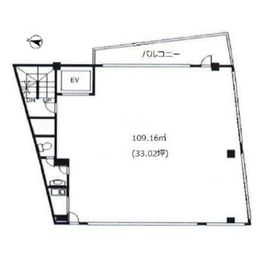 アルカイビル 7階 間取り図