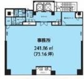 アスク銀座ビル 3階 間取り図