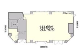 東京茶業会館 1階 間取り図