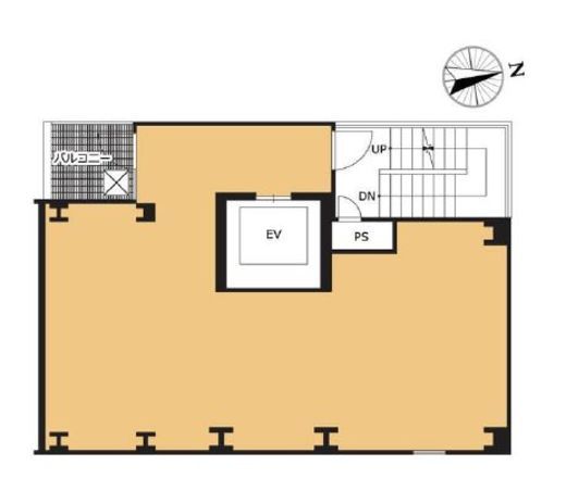 VORT麻布十番Ⅱ 4階 間取り図
