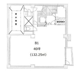 日本橋MMビル B1階 間取り図