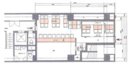 長谷第一ビル 1階B 間取り図