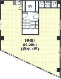 三上ビル 4階 間取り図