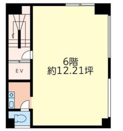 八重洲第2パークビル 6階 間取り図