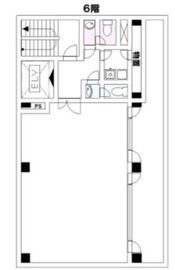 アルファ新富ビル(SOHO) 6階 間取り図