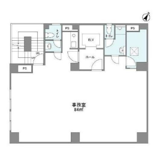 番町グロリアビル 2階 間取り図