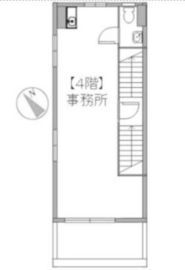 中央区日本橋蛎殻町1丁目19番他ビル 4階 間取り図