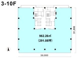 品川東急ビル 6階 間取り図
