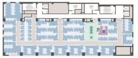 ビジネスエアポート田町 個室1 間取り図