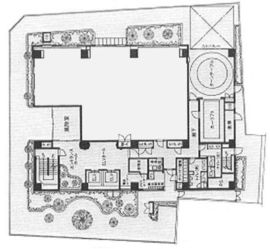 アステール茅場町 1階 間取り図
