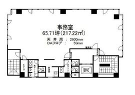 大門KSビル 7階 間取り図