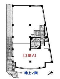 鳳翔ビル 2階A 間取り図