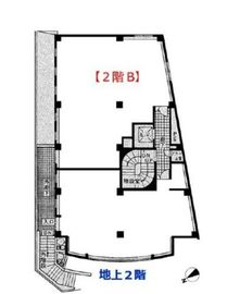 鳳翔ビル 2階B 間取り図