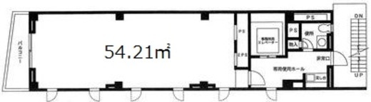 TMビル 3階 間取り図