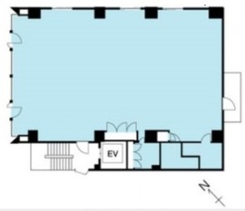 小伝馬ファインビル 6階 間取り図