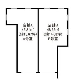 アルゴ西麻布(店舗・事務所) 1階B 間取り図