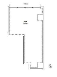 コートモデリア秋葉原(店舗) 1階 間取り図