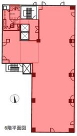 カンダエイトビル 6階 間取り図