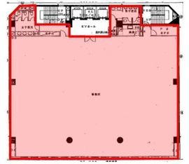 南麻布渋谷ビル 4階 間取り図