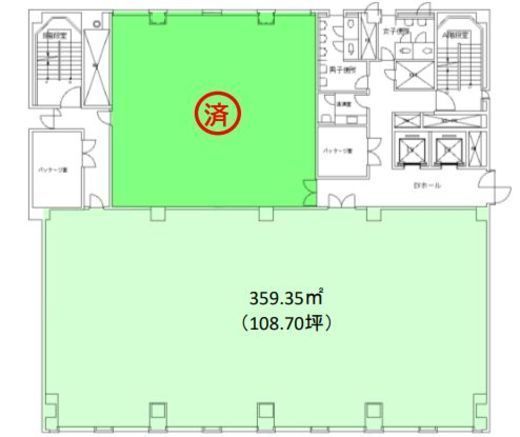 りそな新橋ビル 6階 間取り図