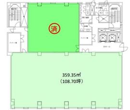 りそな新橋ビル 6階 間取り図