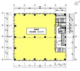 RBM東八重洲ビル 6階 間取り図