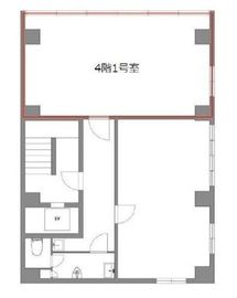銀星ビル 4階1号 間取り図