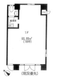 コニファーハウス(店舗・事務所) 1階 間取り図