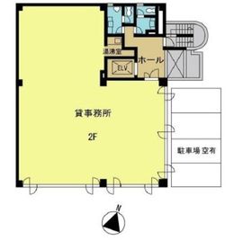 代々木登坂ビル 2階 間取り図