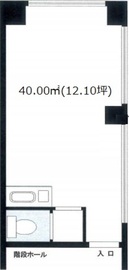 サカエビル 4階 間取り図