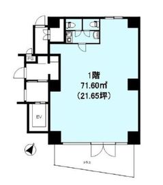 YEBIS AWAYA BILD 1階 間取り図