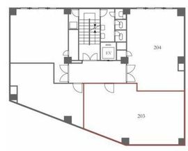三久ビル 203 間取り図
