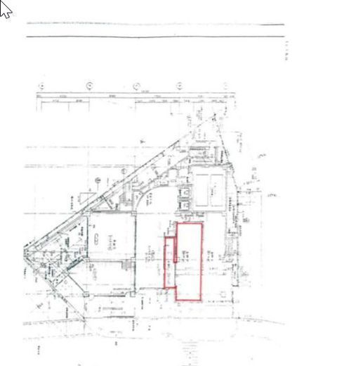 第2龍名館ビル 1階B区画 間取り図