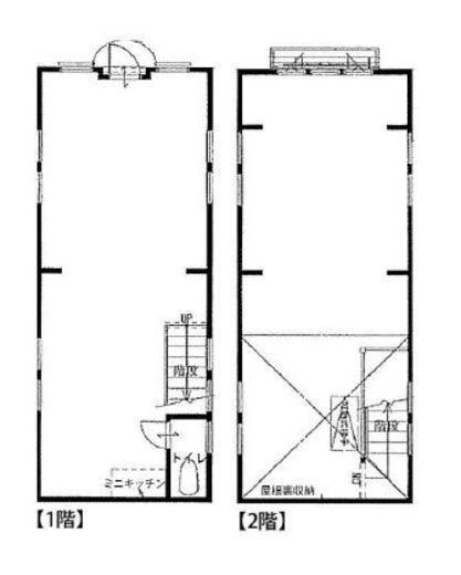 メゾン・ド・ノエル 1階～2階(1棟) 間取り図